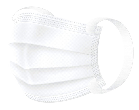 EVERYDAY MASK] General Face Mask with Wide Ear Bands | 3-ply Single-use Comfortable and Breathable mask 50 pack